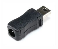 Лот: 21573053. Фото: 2. Mini USB 5 Pin штекер разъем разборный. Радиодетали  (электронные компоненты)
