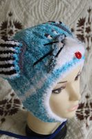 Лот: 4473777. Фото: 2. голубая шапочка для мальчика в... Одежда и аксессуары