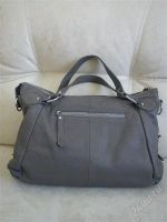 Лот: 1599271. Фото: 3. сумка кожа, серая. Одежда, обувь, галантерея