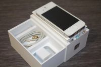 Лот: 5327396. Фото: 2. iphone 4s White 16GB в отличном... Смартфоны, связь, навигация