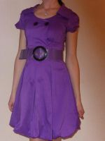 Лот: 3993427. Фото: 2. Платье фиолетовое 42-44 размера... Женская одежда