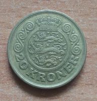 Лот: 18873331. Фото: 2. Дания. 20 крон 1990 г. Монеты