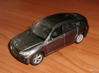 Лот: 12197038. Фото: 2. Машинка серая BMW X6 размер 10... Игрушки