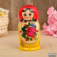 Лот: 15498341. Фото: 4. Матрёшка "Семёновская", красный... Красноярск