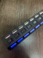 Лот: 18167470. Фото: 2. USB Hub 2.0 на 7 портов ЮСБ Хаб... Периферия