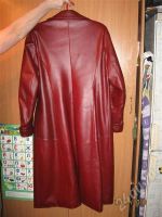 Лот: 560144. Фото: 2. Кожаное пальто. Женская одежда