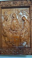 Лот: 25850579. Фото: 4. Икона Святой Троицы. Красноярск