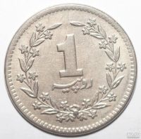 Лот: 1706835. Фото: 2. 1 рупия 1982 год. Пакистан. Значки, медали, жетоны