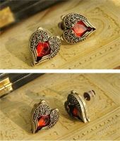 Лот: 2476384. Фото: 2. Серьги крылья любви. Ювелирные изделия, бижутерия, часы