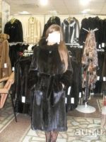 Лот: 8335801. Фото: 2. Красивая норковая шуба, длинная... Женская одежда