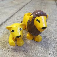 Лот: 12606635. Фото: 2. Львёнок - фигурка для конструктора... Игрушки