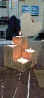 Лот: 21220909. Фото: 2. Подсвечник деревянный набор. Предметы интерьера