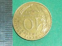 Лот: 11891703. Фото: 2. Монета 10 сантим Франция 1976... Монеты