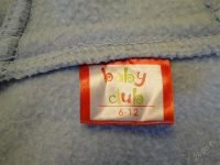 Лот: 1343405. Фото: 3. Флисовый комбинезон на 6-12 мес... Дети растут