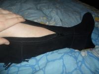 Лот: 11395289. Фото: 7. Замшевые сапоги, 42 размер, на...