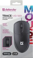 Лот: 25819821. Фото: 3. Мышь проводная Defender Trace... Компьютеры, оргтехника, канцтовары