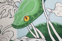 Лот: 25622984. Фото: 2. Роспись стен акрилом. Строительство и ремонт