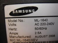 Лот: 5373000. Фото: 6. Принтер лазерный Samsung ML-1640...