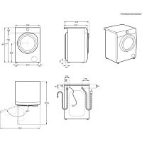 Лот: 12417988. Фото: 6. Стиральная машина Electrolux EW7WR447W