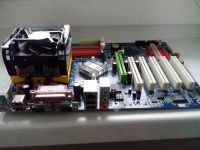 Лот: 4501777. Фото: 2. Материнская плата Intel 478+Celeron... Комплектующие