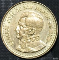 Лот: 15000966. Фото: 2. Экзотика с рубля (20842) Аргентина. Монеты