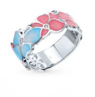 Лот: 16921040. Фото: 2. Серебряное кольцо с фианитами. Ювелирные изделия, бижутерия, часы