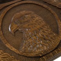 Лот: 14852711. Фото: 3. Нарды резные "Орел" с ручкой 60х60... Красноярск