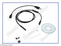Лот: 12888501. Фото: 3. Водонепроницаемый эндоскоп USB... Фото, видеокамеры, оптика