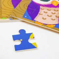 Лот: 20535708. Фото: 3. Пазл малый «Сова». Новый. Дети растут