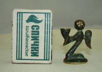 Лот: 11679242. Фото: 3. Фигурка подсвечник миниатюрный... Коллекционирование, моделизм