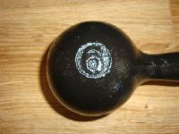 Лот: 2861507. Фото: 2. Гантели (чугунные) 12 кг общего... Тяжелая атлетика