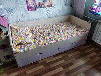 Лот: 24653572. Фото: 2. Десткая кровать для девочки от... Детская мебель