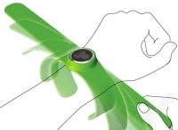 Лот: 1476220. Фото: 2. Стильные молодежные часы с силиконовым... Часы, аксессуары