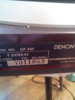 Лот: 6765439. Фото: 2. Denon 45F , Direct drive , автомат. Аудиотехника