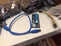 Лот: 9687989. Фото: 2. Райзер Riser Ver. 006C 6pin (mining... Комплектующие