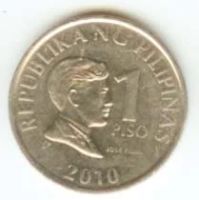 Лот: 3397911. Фото: 2. 1 Песо, Филиппины. Монеты