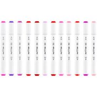 Лот: 25013611. Фото: 2. Маркеры для скетчинга (двусторонние... Канцелярские и офисные товары