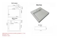 Лот: 24765826. Фото: 3. Раковина GreenStone Rida. Строительство и ремонт