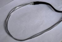 Лот: 7363886. Фото: 2. Повязка для волос синяя и серебристая... Косметика и уход