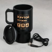 Лот: 25879867. Фото: 2. Термокружка с подогревом от USB... Мототехника