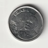 Лот: 16344414. Фото: 2. Бразилия 50 сентаво 2013. Монеты