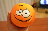 Лот: 1523018. Фото: 2. Игрушка мягкая,антистресс мячик-смайлик... Игрушки