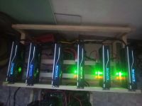 Лот: 17696782. Фото: 2. Ферма для майнинга на "Sapphire... Компьютеры, ноутбуки, планшеты