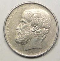 Лот: 1452853. Фото: 2. Греция. 5 драхм 1976г. Монеты