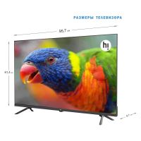 Лот: 25726855. Фото: 3. Новый 4K Smart телевизор 43” Hi... Бытовая техника