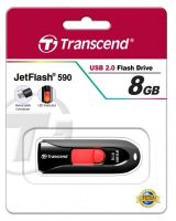 Лот: 5069093. Фото: 3. Флешка USB 8 ГБ Transcend JetFlash... Компьютеры, оргтехника, канцтовары