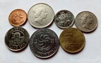 Лот: 17914848. Фото: 2. Набор иностранных монет - фауна... Монеты