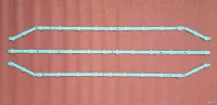Лот: 19695252. Фото: 2. 222 p-5 LED String комплект 3... Запчасти для бытовой техники