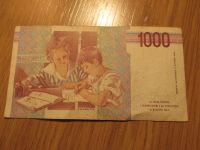 Лот: 5318348. Фото: 2. Италия 1000 лир 1990 г. VF. Банкноты