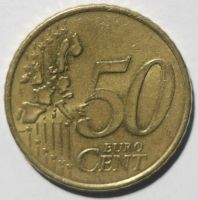 Лот: 2098570. Фото: 2. 50 евроцентов 1999 год. Франция. Монеты